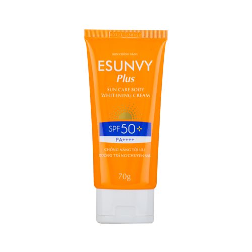 Kem chống nắng Esunvy Plus Sun care Body Whitening Cream SPF50+/ PA++++ 70g