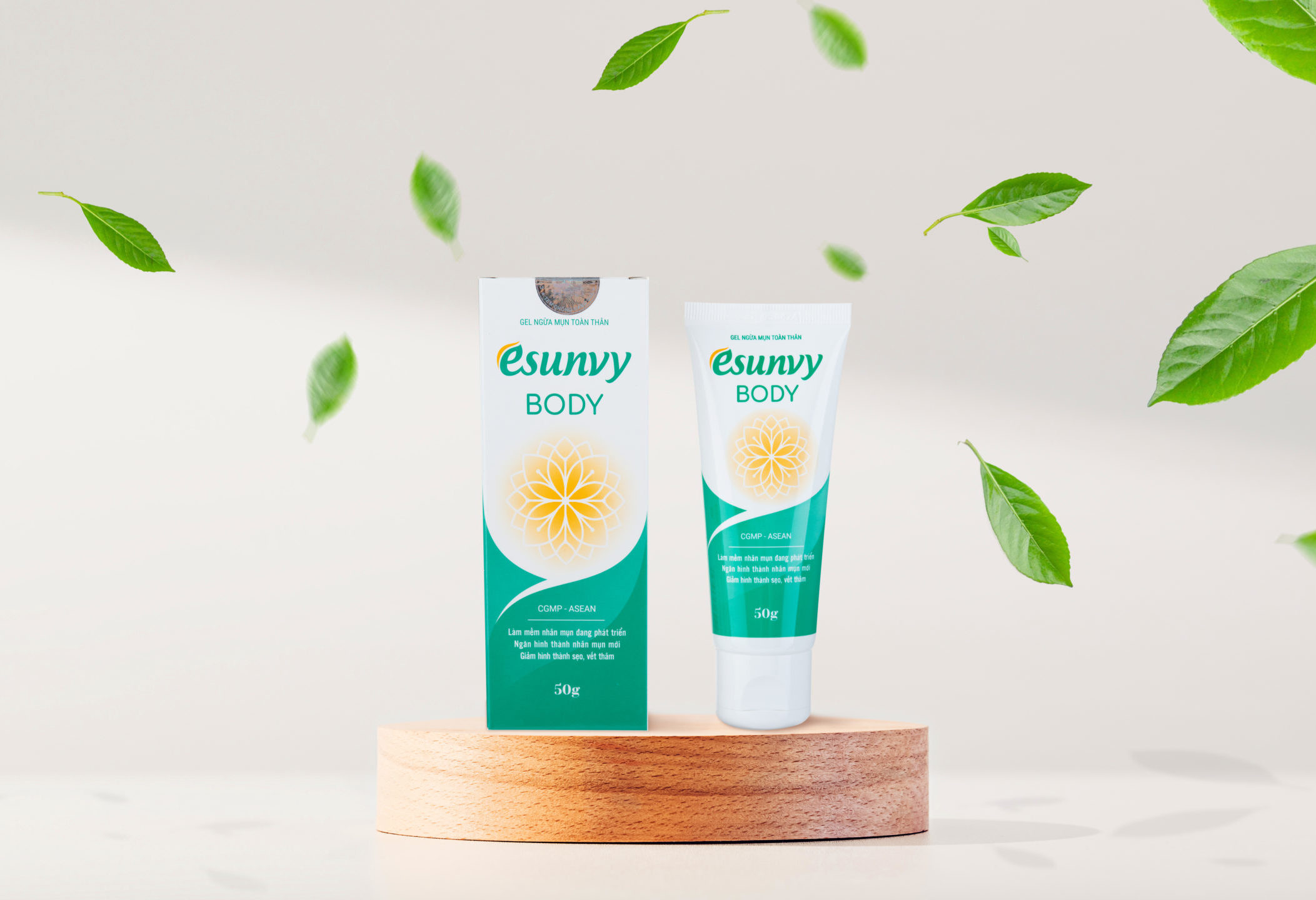 kem ngừa mụn Esunvy toàn thân