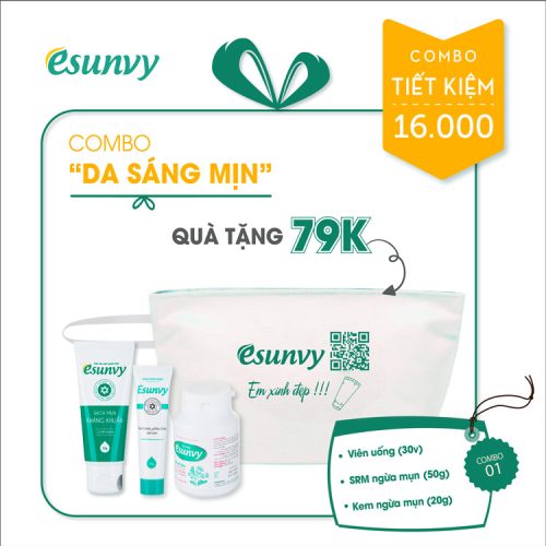Combo chăm sóc "Da sáng mịn"
