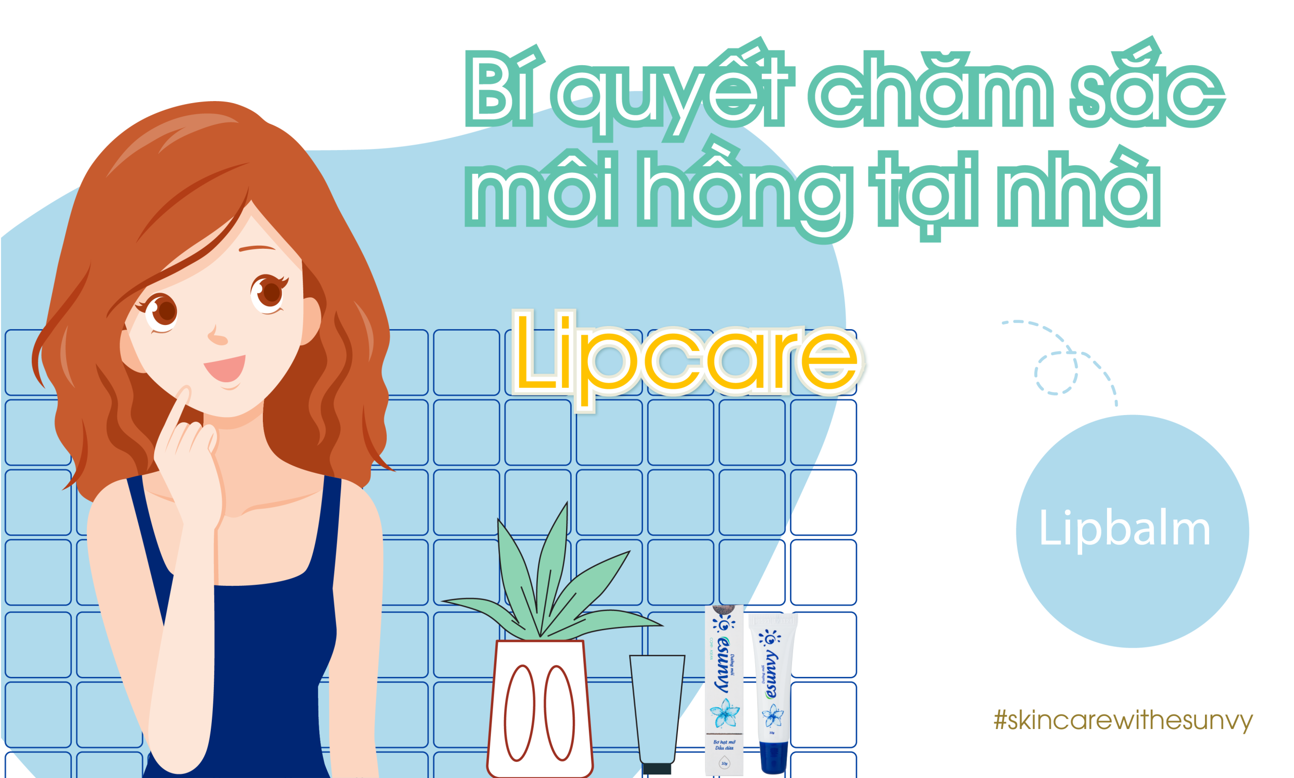 Bí quyết chăm sóc sắc môi hồng ngay tại nhà