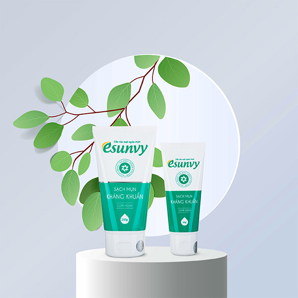 Sữa rửa mặt ngừa mụn Esunvy