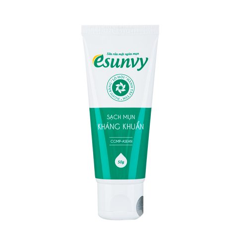 Sữa rửa mặt ngừa mụn Esunvy: sạch sâu, cân bằng độ pH tự nhiên cho da-50g