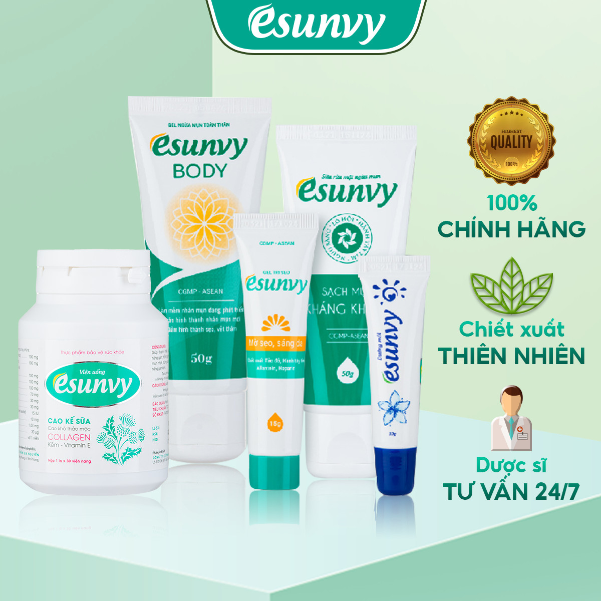 Bộ “Chăm da không tì vết”